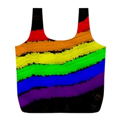 Rainbow Full Print Recycle Bags (L) 