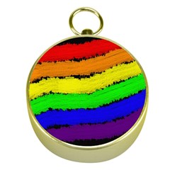 Rainbow Gold Compasses