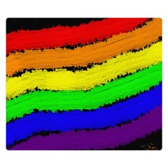 Rainbow Double Sided Flano Blanket (Small) 