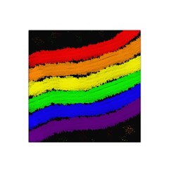 Rainbow Satin Bandana Scarf