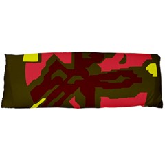 Abstraction Body Pillow Case Dakimakura (two Sides) by Valentinaart