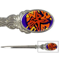 Orange Ball Letter Openers by Valentinaart