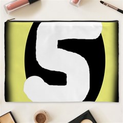 Number Five Cosmetic Bag (xxxl)  by Valentinaart