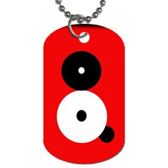 Number Eight Dog Tag (two Sides) by Valentinaart