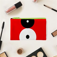 Number Eight Cosmetic Bag (xs) by Valentinaart