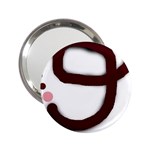 Number nine 2.25  Handbag Mirrors Front