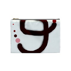 Number Nine Cosmetic Bag (medium)  by Valentinaart