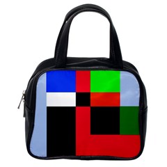 Colorful Abstraction Classic Handbags (one Side) by Valentinaart