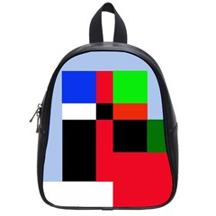 Colorful Abstraction School Bags (small)  by Valentinaart