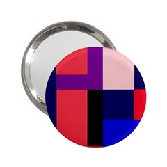 Colorful abstraction 2.25  Handbag Mirrors