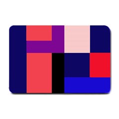 Colorful abstraction Small Doormat 