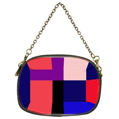 Colorful abstraction Chain Purses (One Side) 