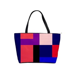 Colorful abstraction Shoulder Handbags