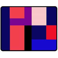 Colorful abstraction Fleece Blanket (Medium) 