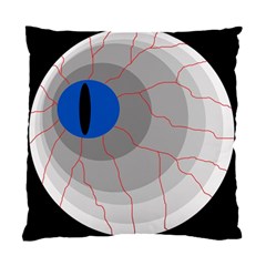 Blue Eye Standard Cushion Case (two Sides) by Valentinaart