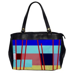 Abstract Landscape Office Handbags by Valentinaart