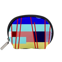 Abstract Landscape Accessory Pouches (small)  by Valentinaart