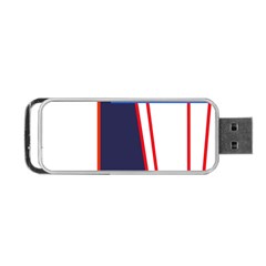 Decorative Abstraction Portable Usb Flash (one Side) by Valentinaart