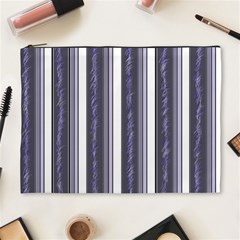 Elegant Lines Cosmetic Bag (xl) by Valentinaart