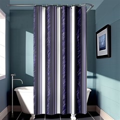 Elegant Lines Shower Curtain 36  X 72  (stall)  by Valentinaart