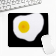 Egg Large Mousepads by Valentinaart