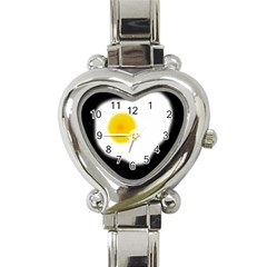 Egg Heart Italian Charm Watch by Valentinaart