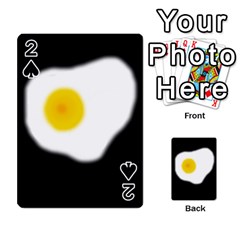 Egg Playing Cards 54 Designs  by Valentinaart