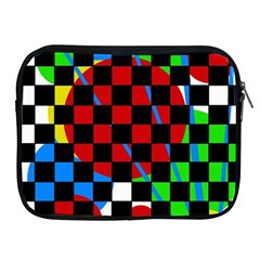 Colorful Abstraction Apple Ipad 2/3/4 Zipper Cases by Valentinaart