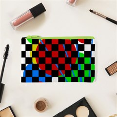 Colorful Abstraction Cosmetic Bag (xs) by Valentinaart