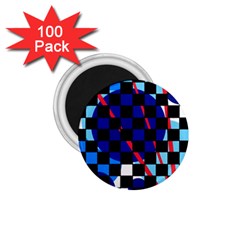 Blue Abstraction 1 75  Magnets (100 Pack)  by Valentinaart