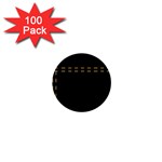 Elegant design 1  Mini Buttons (100 pack)  Front