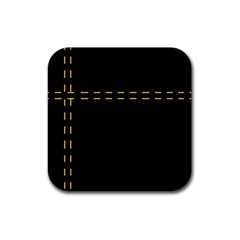 Elegant design Rubber Coaster (Square) 