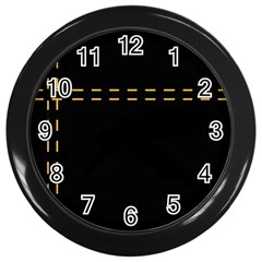 Elegant design Wall Clocks (Black)