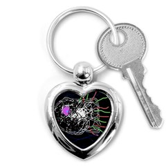 Neon fish Key Chains (Heart) 