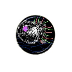 Neon fish Hat Clip Ball Marker