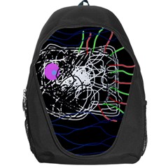 Neon fish Backpack Bag