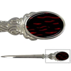 Red And Black Letter Openers by Valentinaart