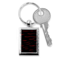 Red And Black Key Chains (rectangle)  by Valentinaart