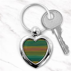 Watercolors                                                                                      			key Chain (heart) by LalyLauraFLM