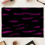 Purple and black Cosmetic Bag (XXXL)  Front