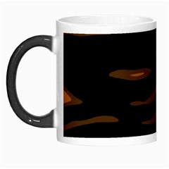 Orange And Black Morph Mugs by Valentinaart