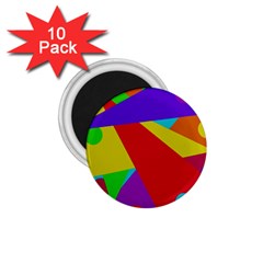 Colorful Abstract Design 1 75  Magnets (10 Pack)  by Valentinaart