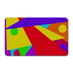 Colorful Abstract Design Magnet (rectangular) by Valentinaart