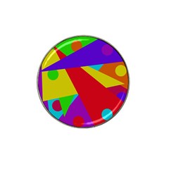 Colorful Abstract Design Hat Clip Ball Marker (10 Pack) by Valentinaart