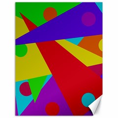 Colorful Abstract Design Canvas 18  X 24   by Valentinaart