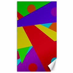 Colorful Abstract Design Canvas 40  X 72   by Valentinaart