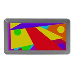 Colorful Abstract Design Memory Card Reader (mini) by Valentinaart