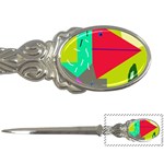 Abstract bird Letter Openers Front