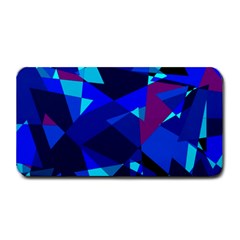 Blue Broken Glass Medium Bar Mats by Valentinaart