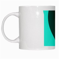 Geometric Abstract Design White Mugs by Valentinaart